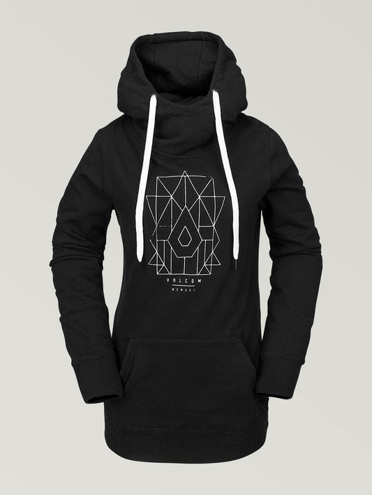 Womens Costus Pullover Fleece - Black