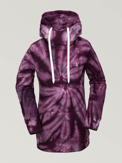 Womens Costus Pullover Fleece - Purple