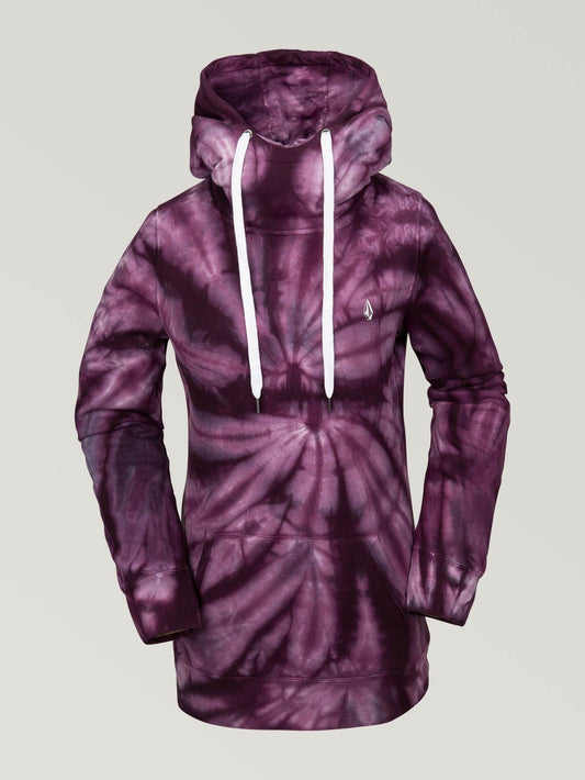 Womens Costus Pullover Fleece - Purple