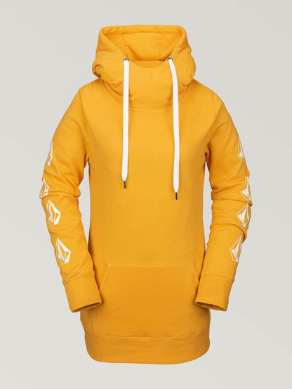 Womens Costus Pullover Fleece - Yellow