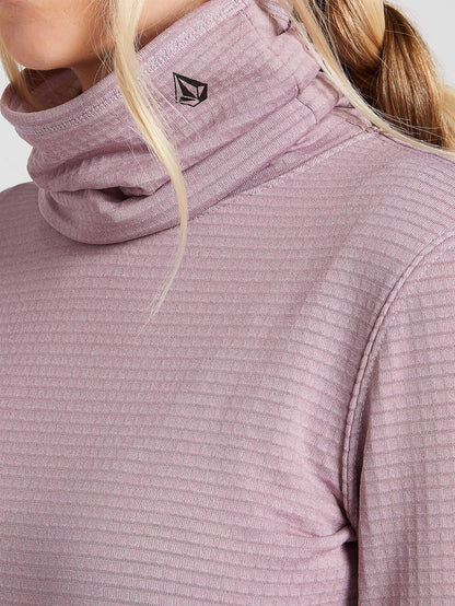 Womens Tech Funnel Fleece - Purple Haze