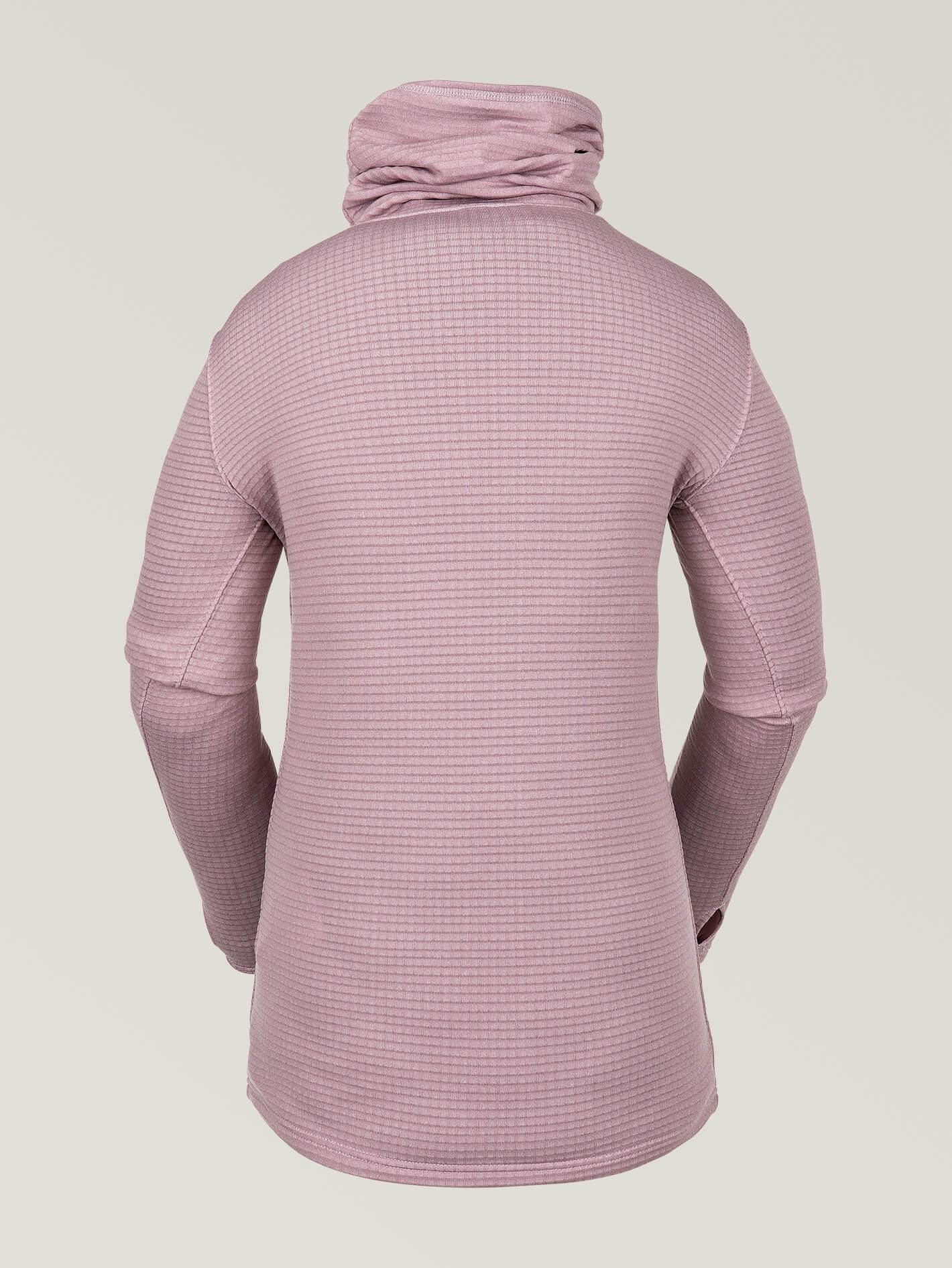Womens Tech Funnel Fleece - Purple Haze