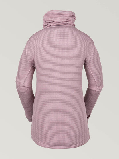 Womens Tech Funnel Fleece - Purple Haze