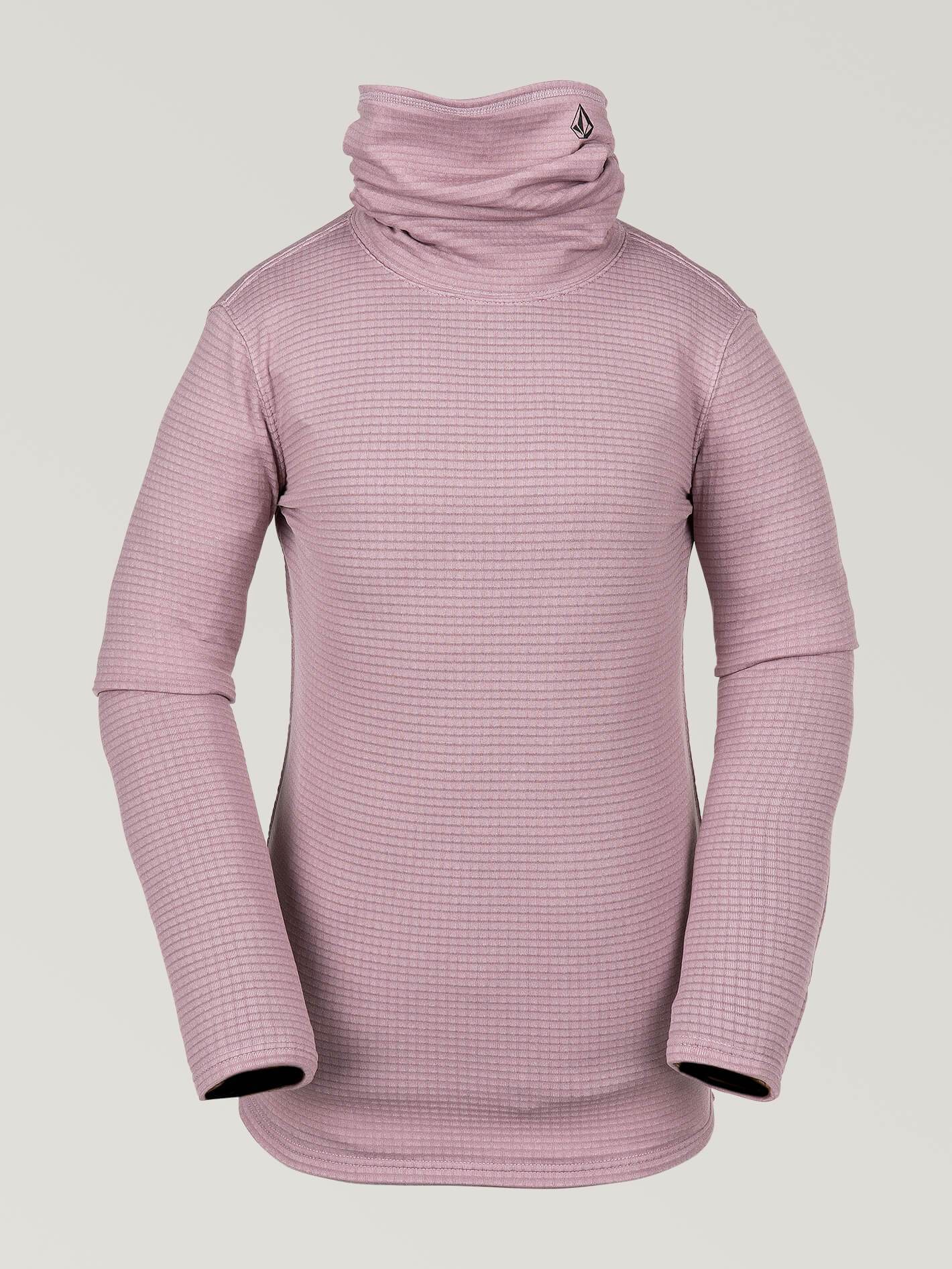 Womens Tech Funnel Fleece - Purple Haze