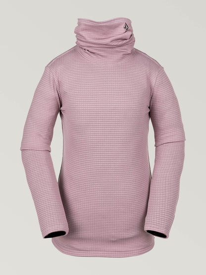 Womens Tech Funnel Fleece - Purple Haze