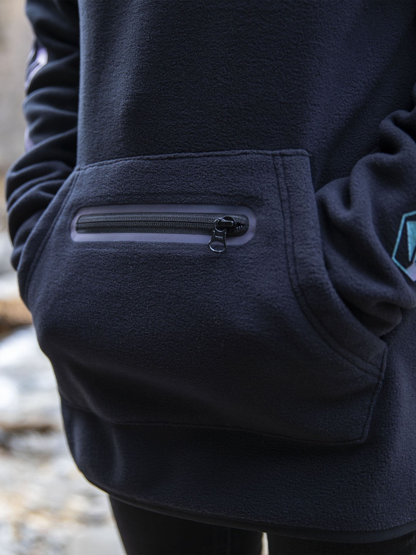 Polartec® Mid Hoody - Black