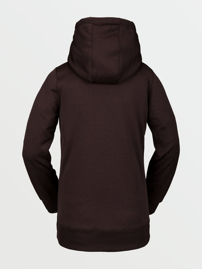 Yerba Pullover Fleece - Black Red