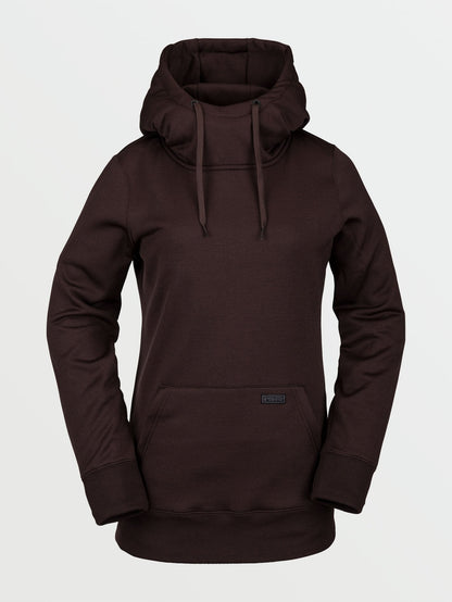 Yerba Pullover Fleece - Black Red