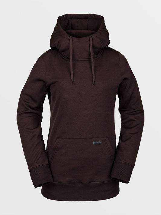 Yerba Pullover Fleece - Black Red