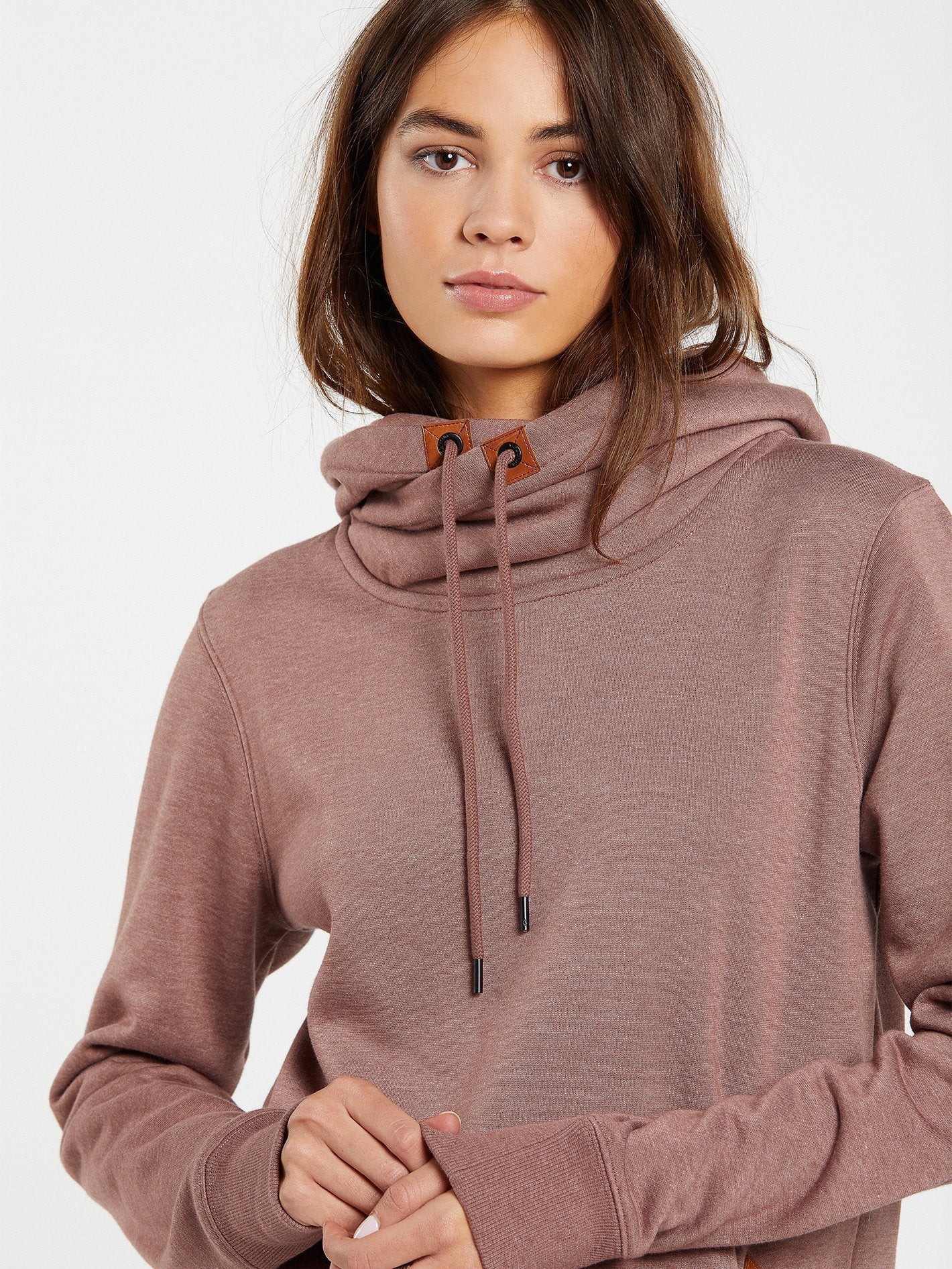Tower Pullover Fleece - Rose Wood