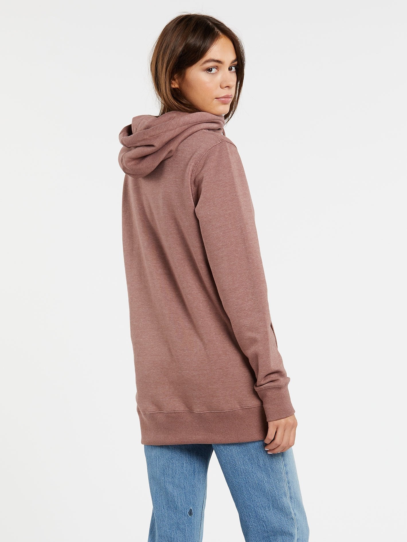 Tower Pullover Fleece - Rose Wood
