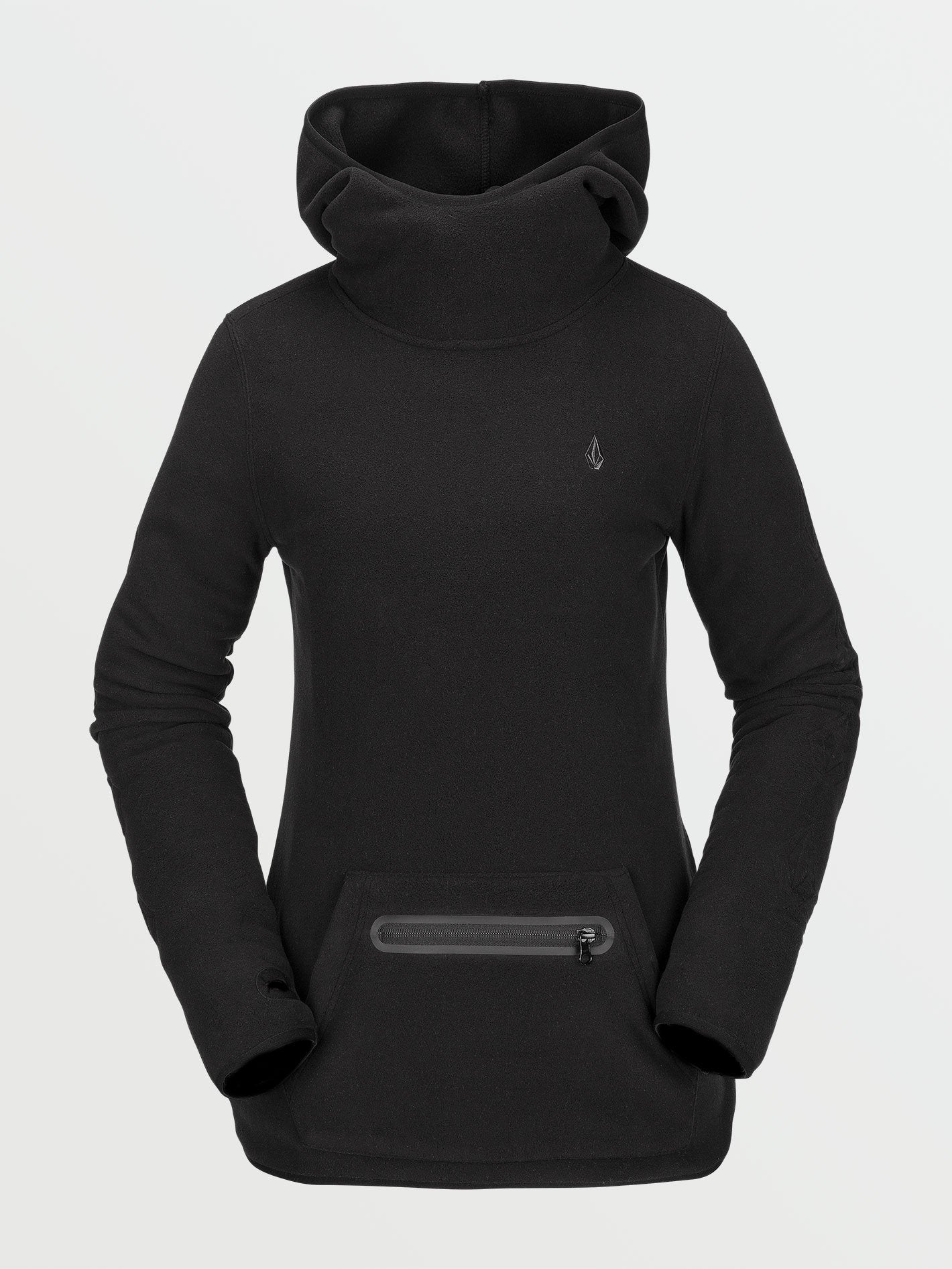 Polartec Mid Hoody - BLACK
