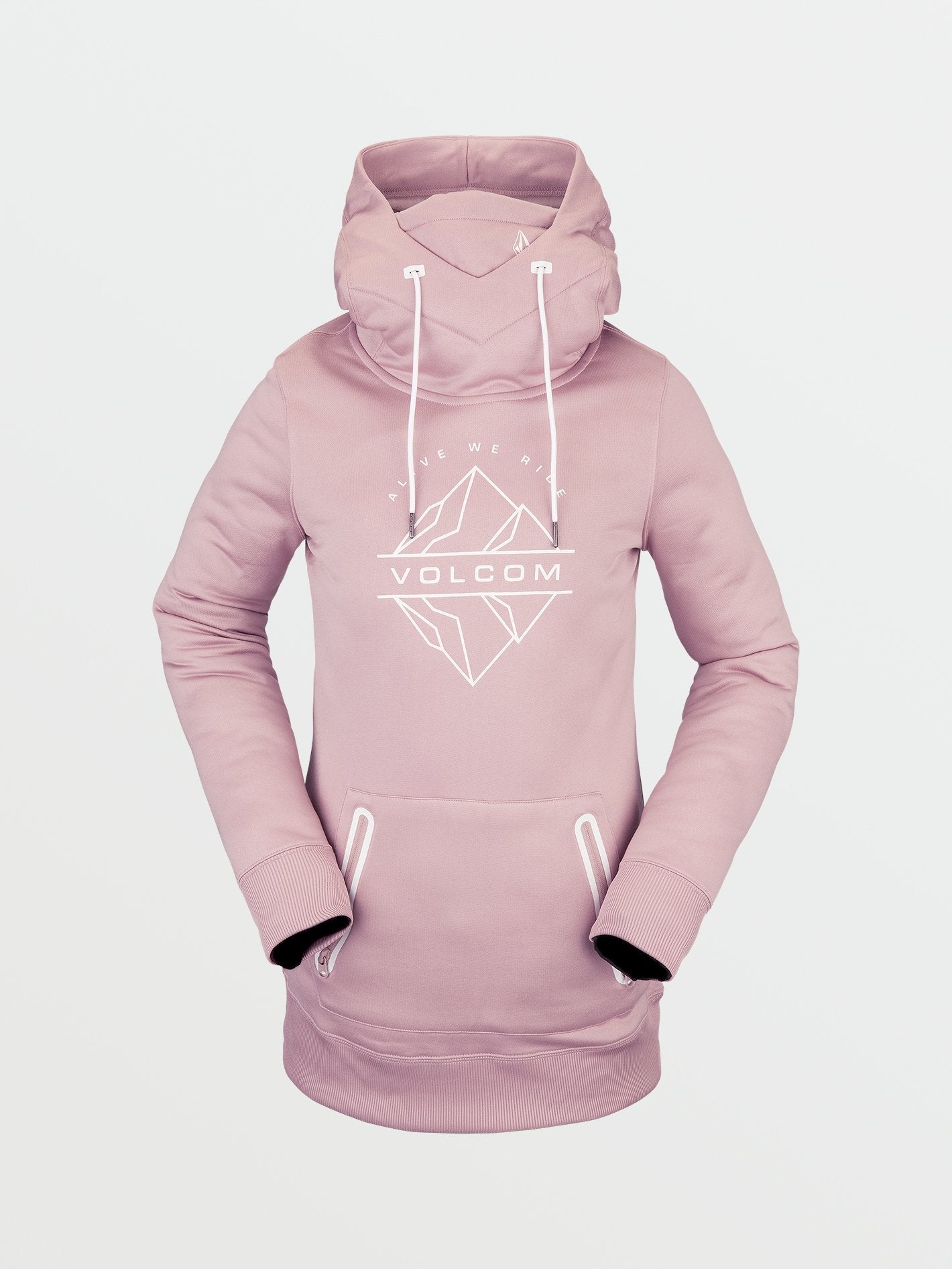 Spring Shred Hoody - HAZEY PINK