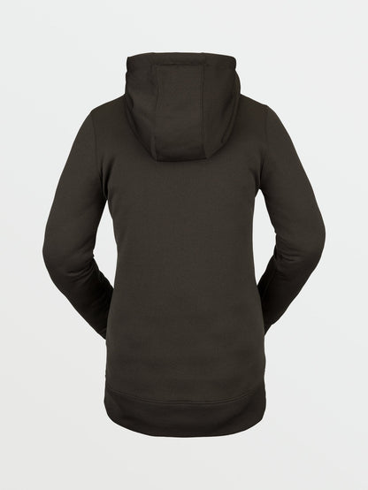 Yerba Fleece Hoodie - BLACK GREEN