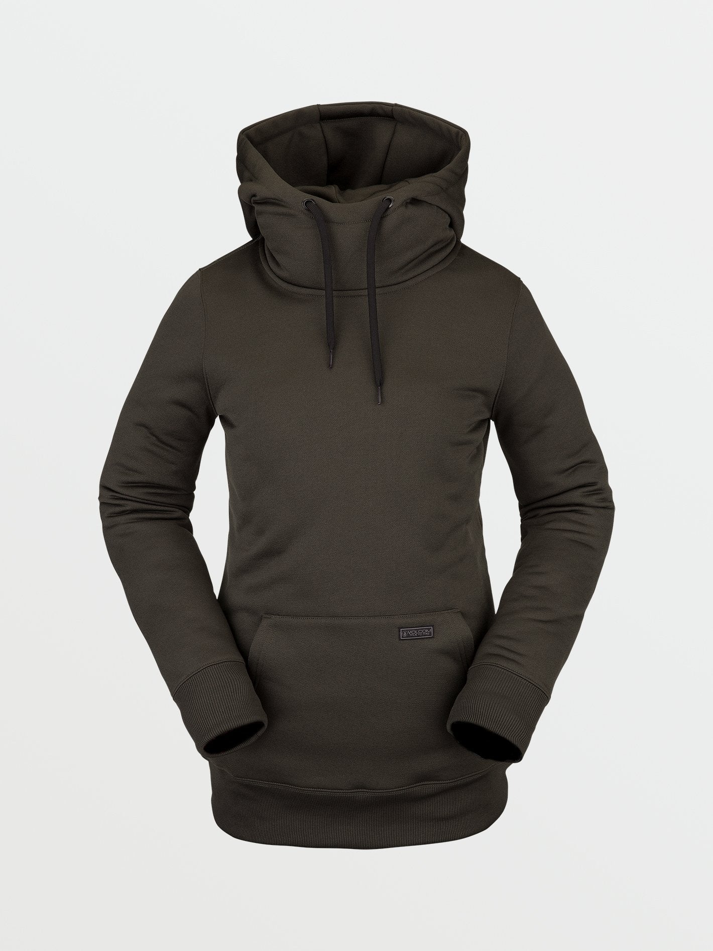Yerba Fleece Hoodie - BLACK GREEN