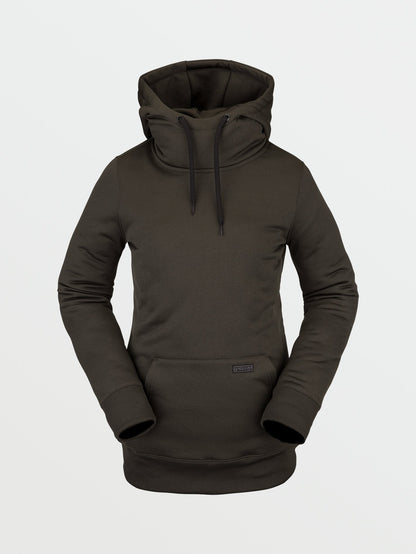 Yerba Fleece Hoodie - BLACK GREEN