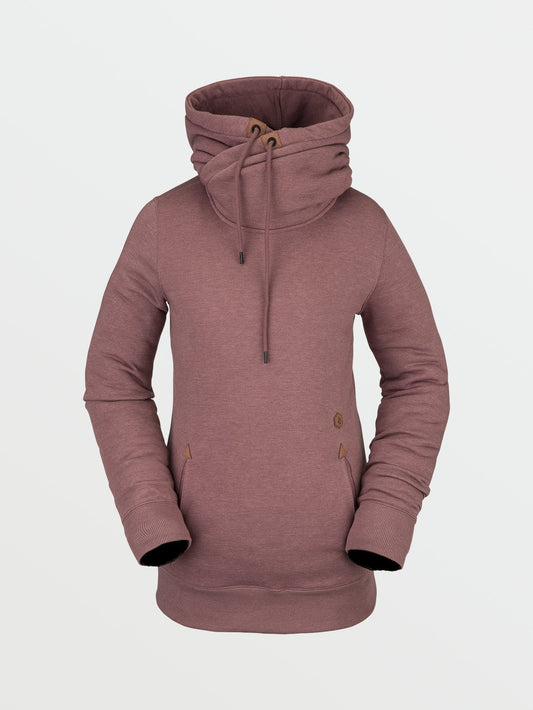 Tower Fleece Hoodie - ROSEWOOD