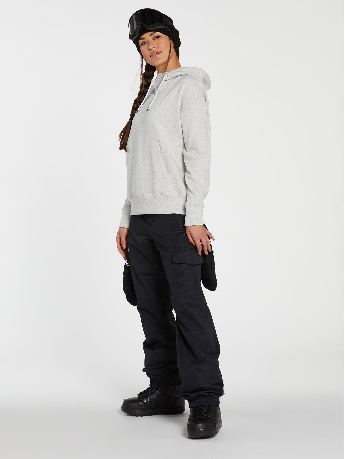 Vol Peak Fleece Hoodie - ASH HEATHER