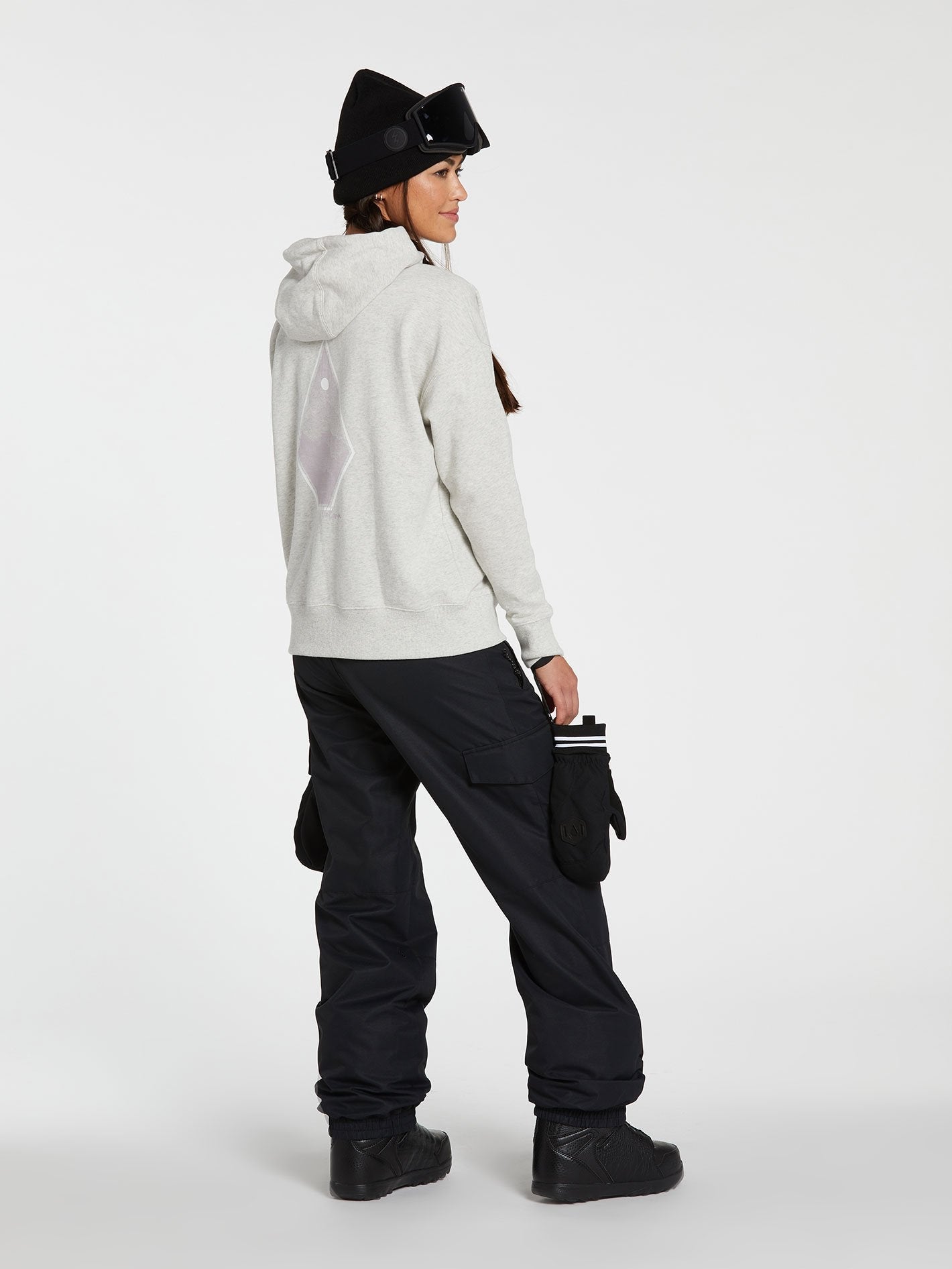 Vol Peak Fleece Hoodie - ASH HEATHER