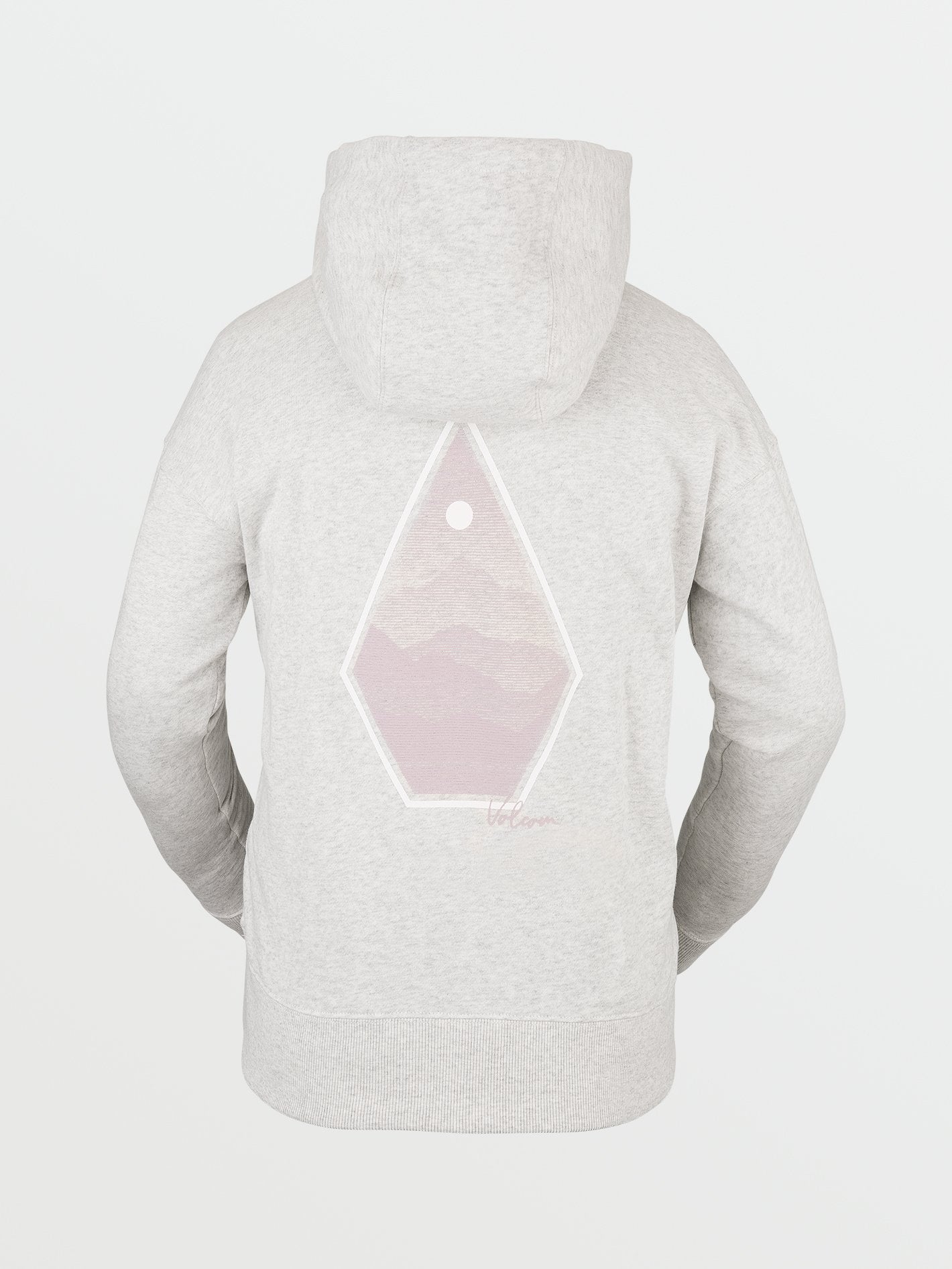 Vol Peak Fleece Hoodie - ASH HEATHER