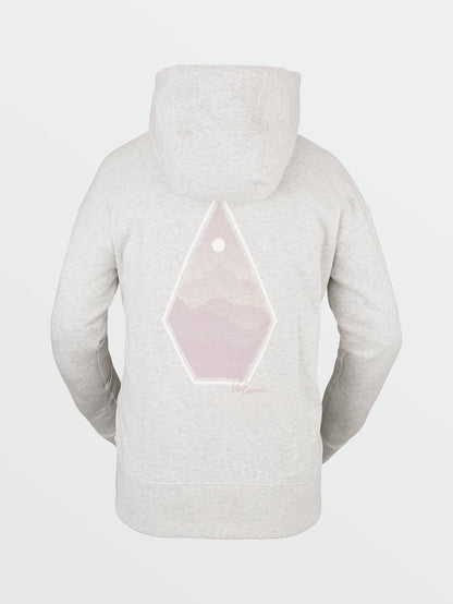 Vol Peak Fleece Hoodie - ASH HEATHER