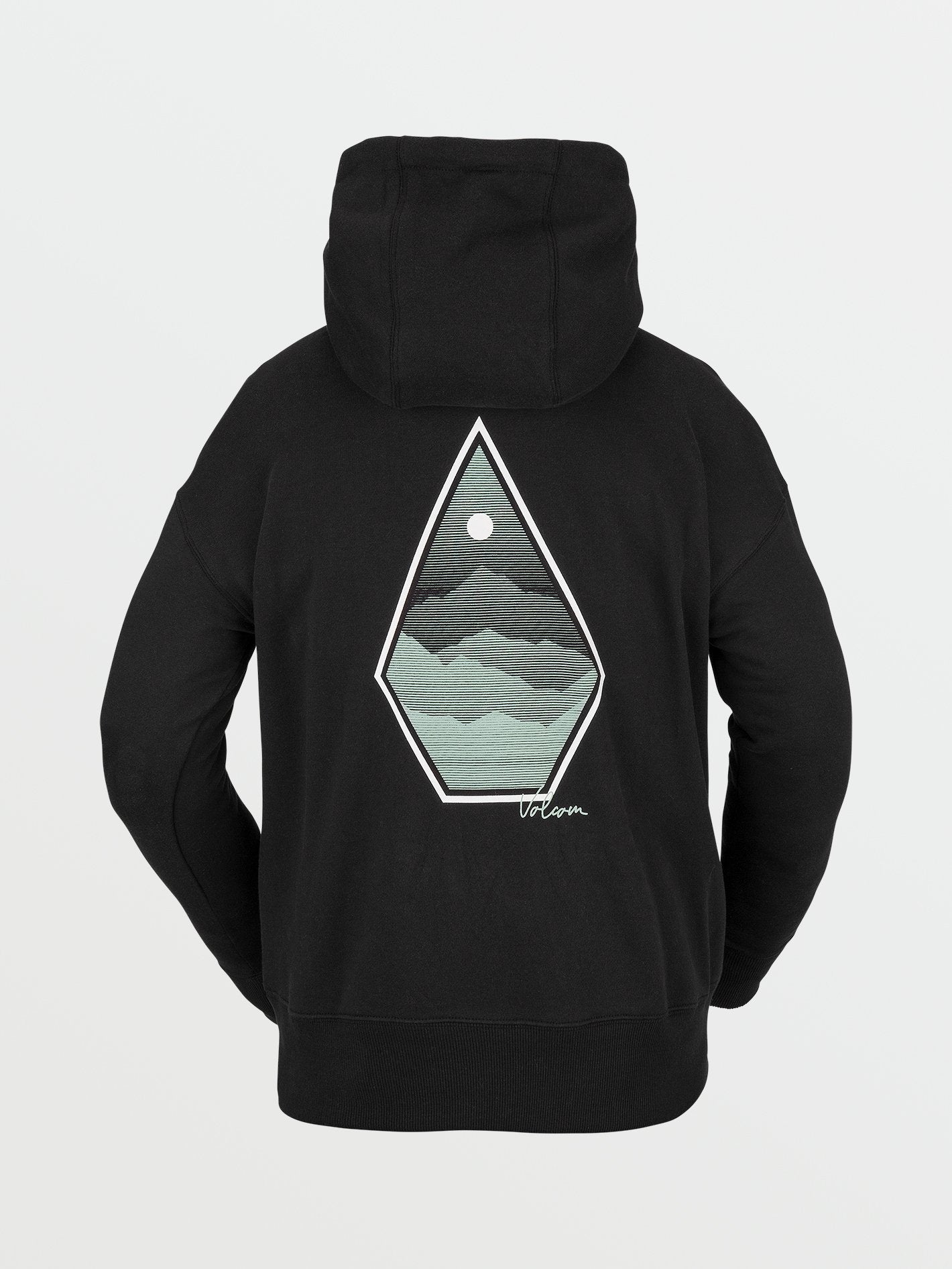 Vol Peak Fleece Hoodie - BLACK