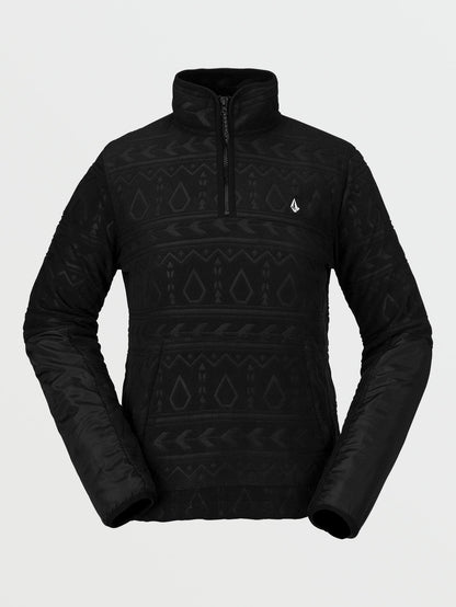 Polar Fleece Sweatshirt - Black
