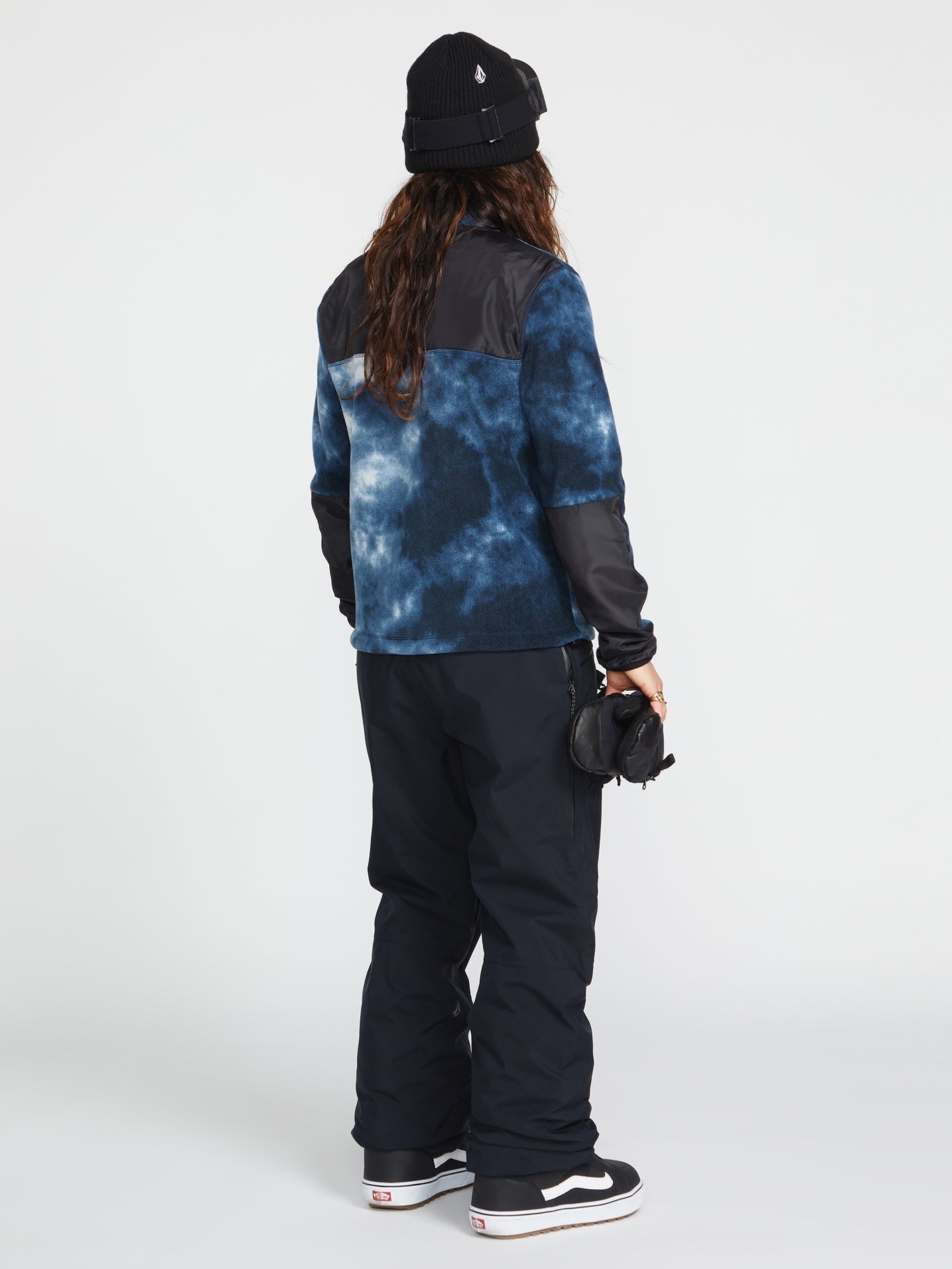 Polar Fleece Sweatshirt - Storm Tie-Dye