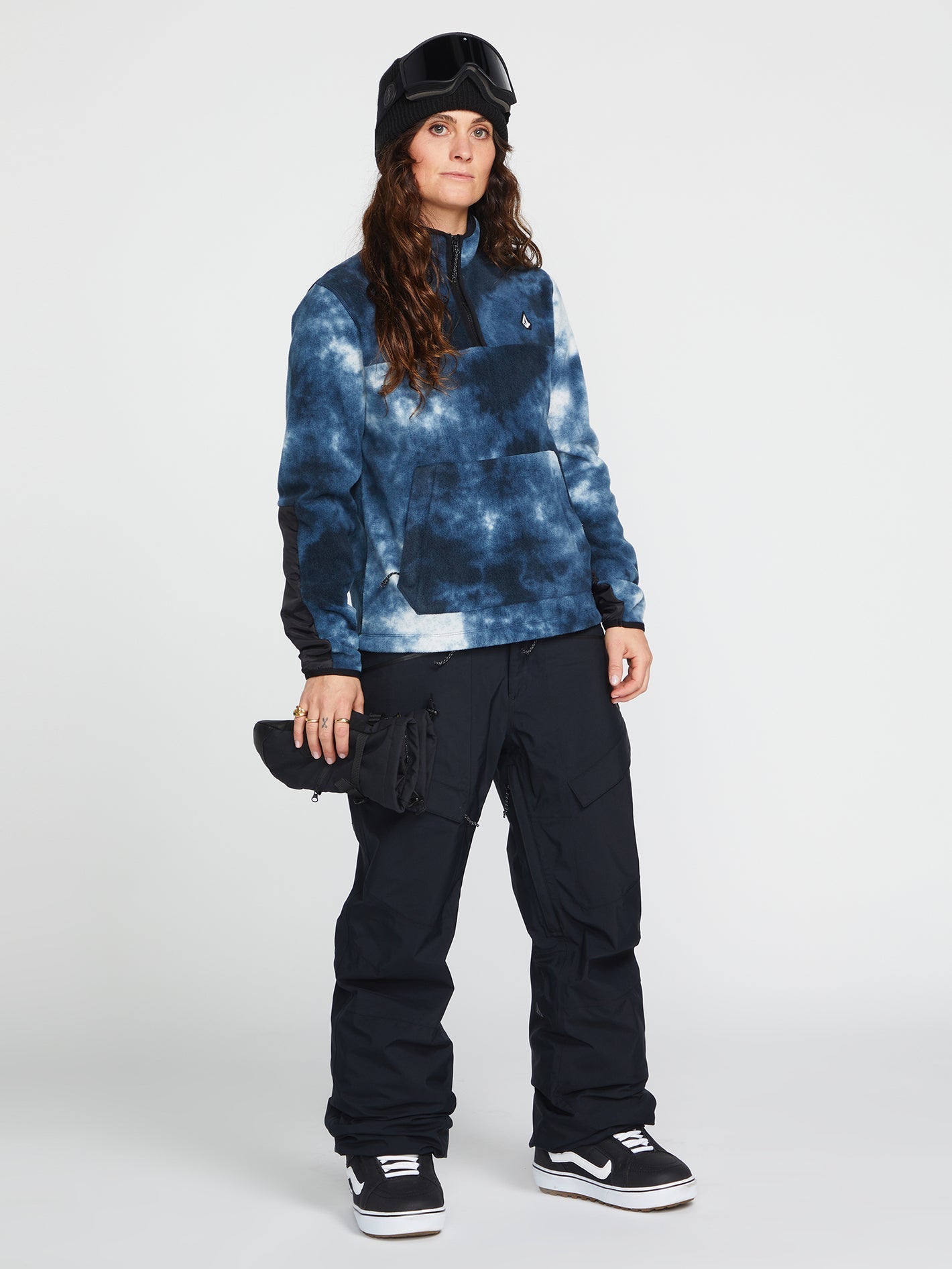 Polar Fleece Sweatshirt - Storm Tie-Dye