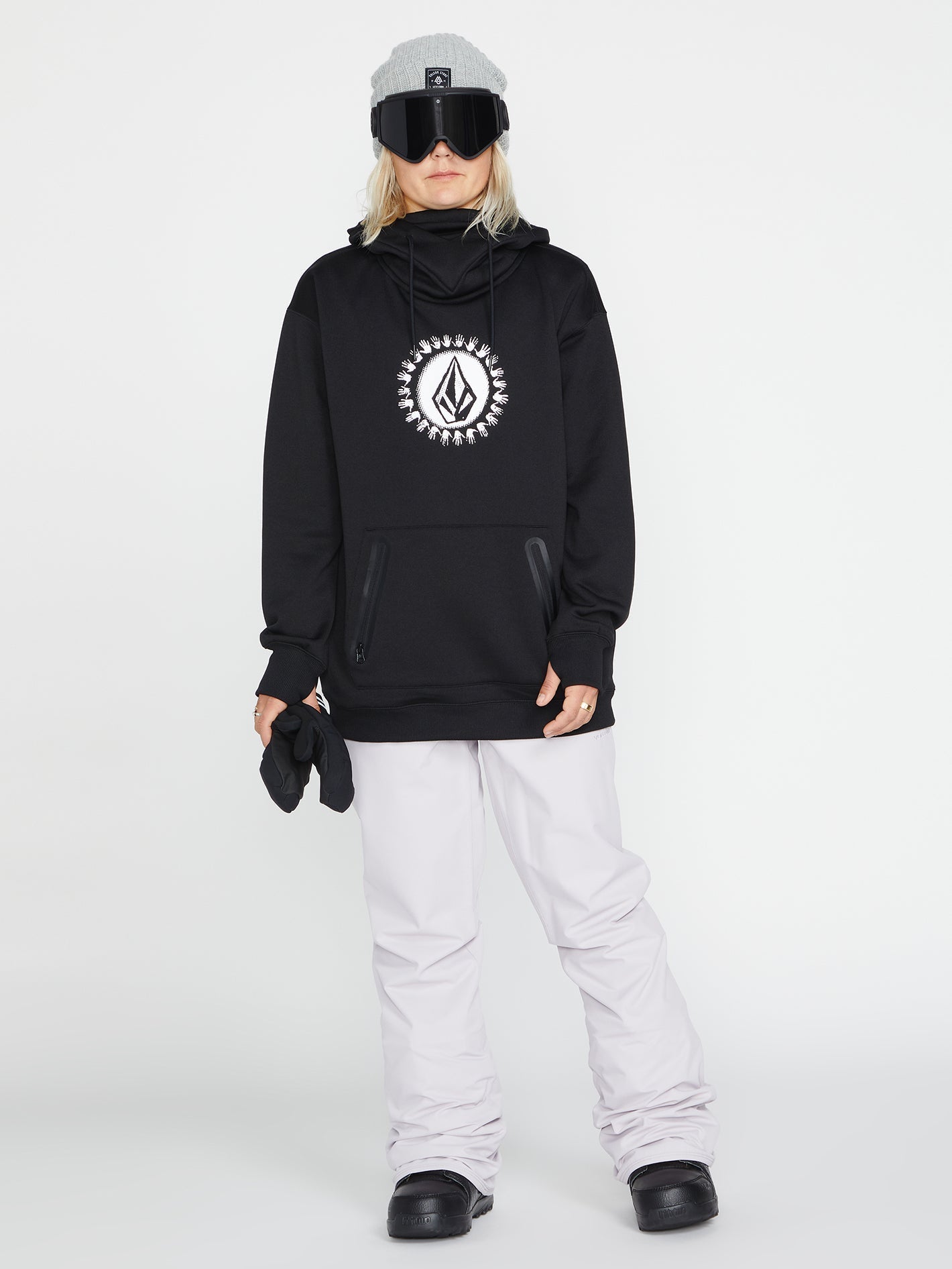 Spring Shred Hoodie - Black
