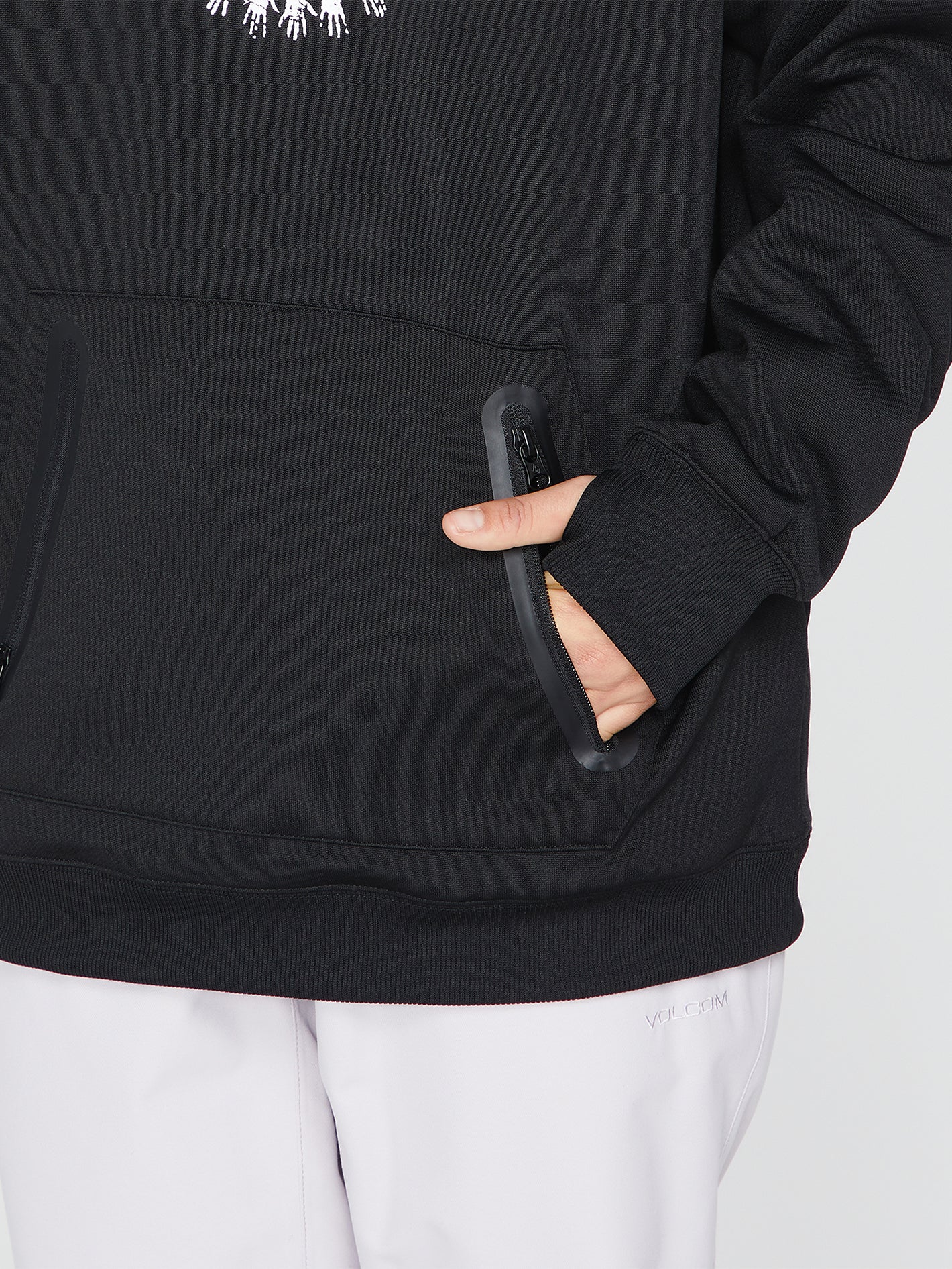 Spring Shred Hoodie - Black