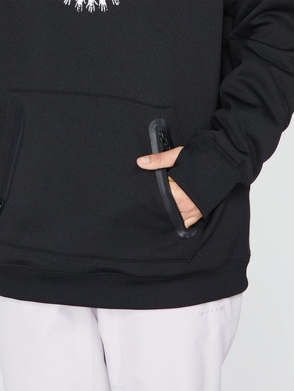 Spring Shred Hoodie - Black