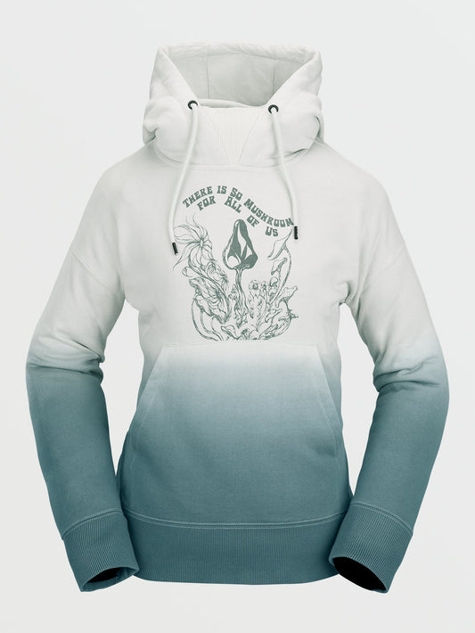 Vol Peak Fleece Hoodie - Green Ash