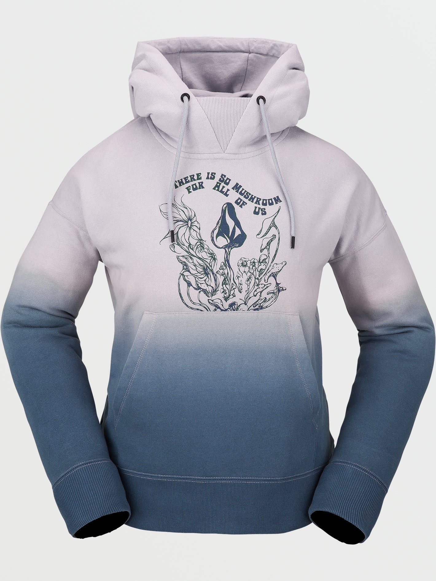 Vol Peak Fleece Hoodie - Petrol Blue