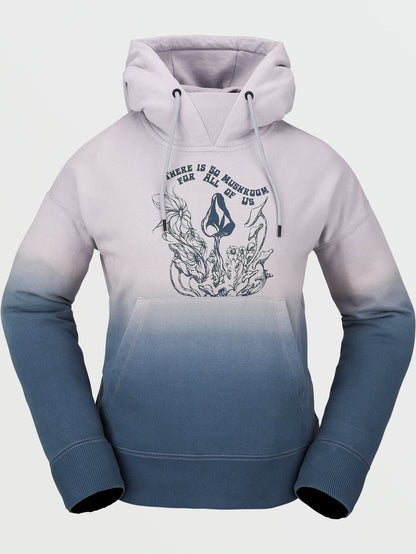 Vol Peak Fleece Hoodie - Petrol Blue