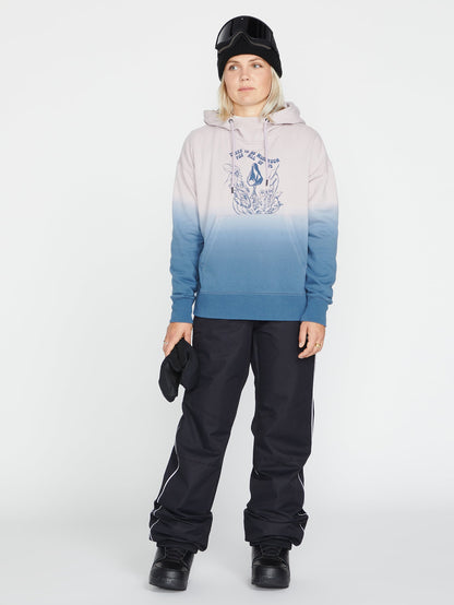Vol Peak Fleece Hoodie - Petrol Blue
