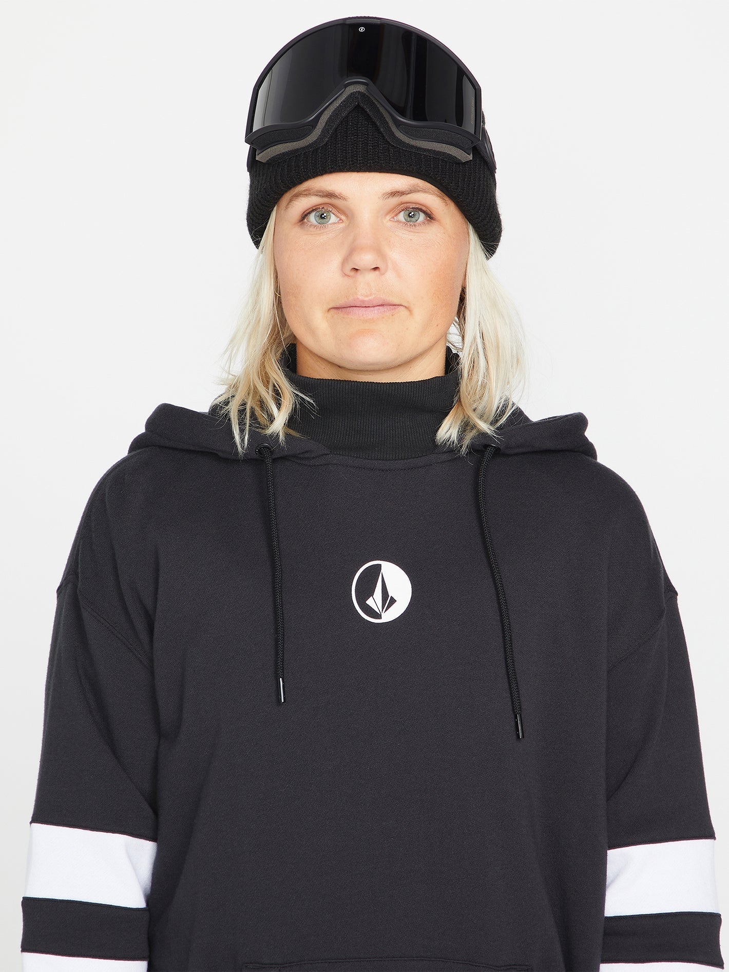 Banded Hoodie - Black