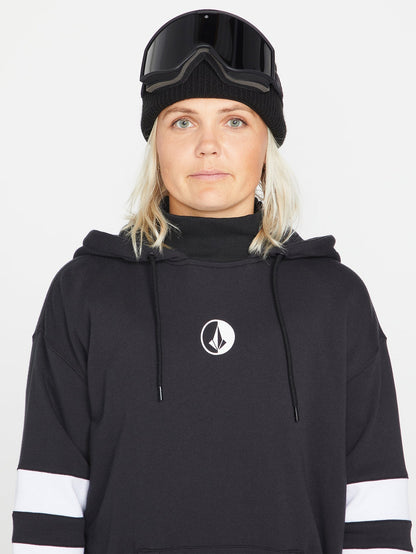 Banded Hoodie - Black