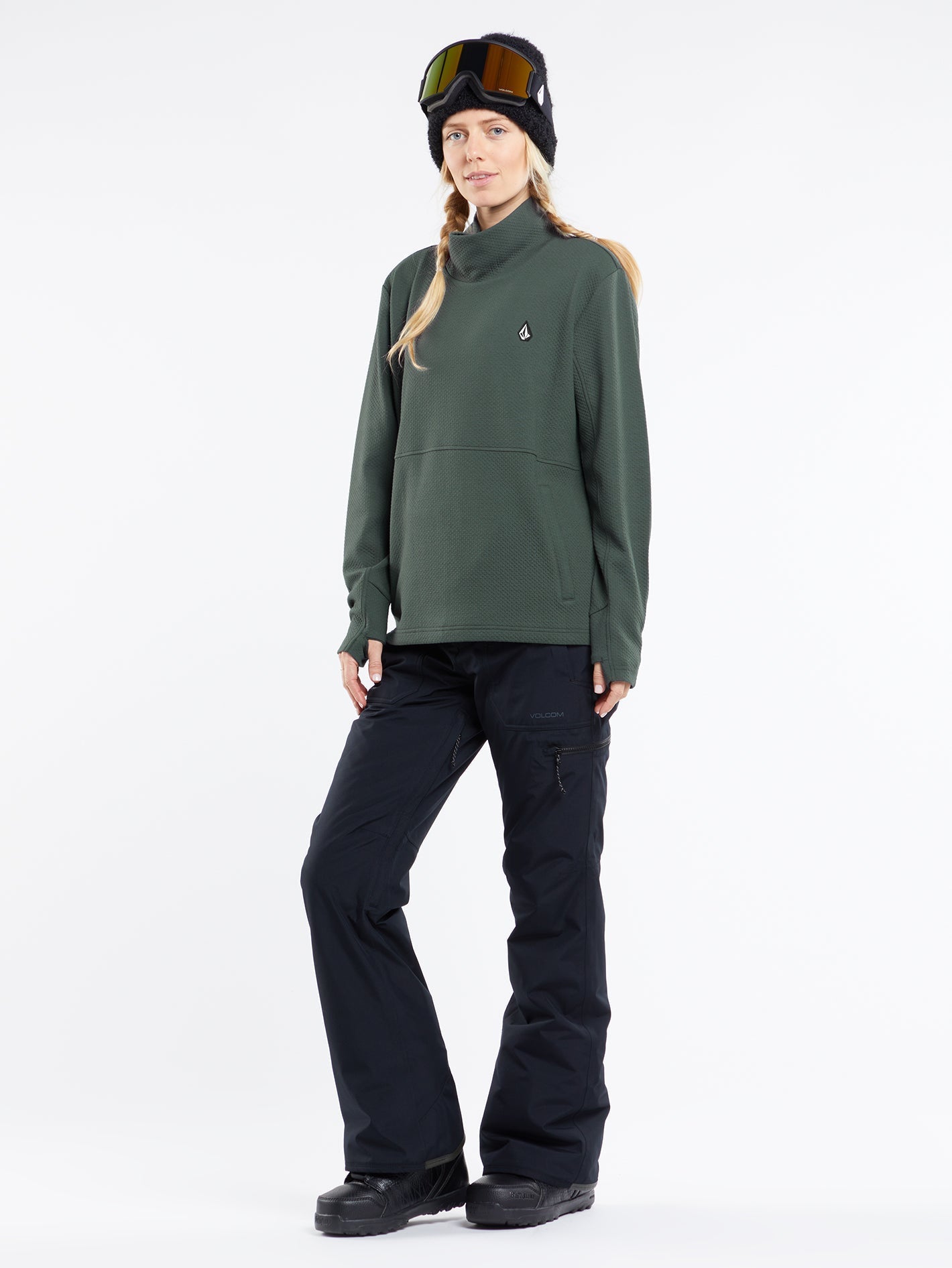 Technical Sweatshirt - EUCALYPTUS