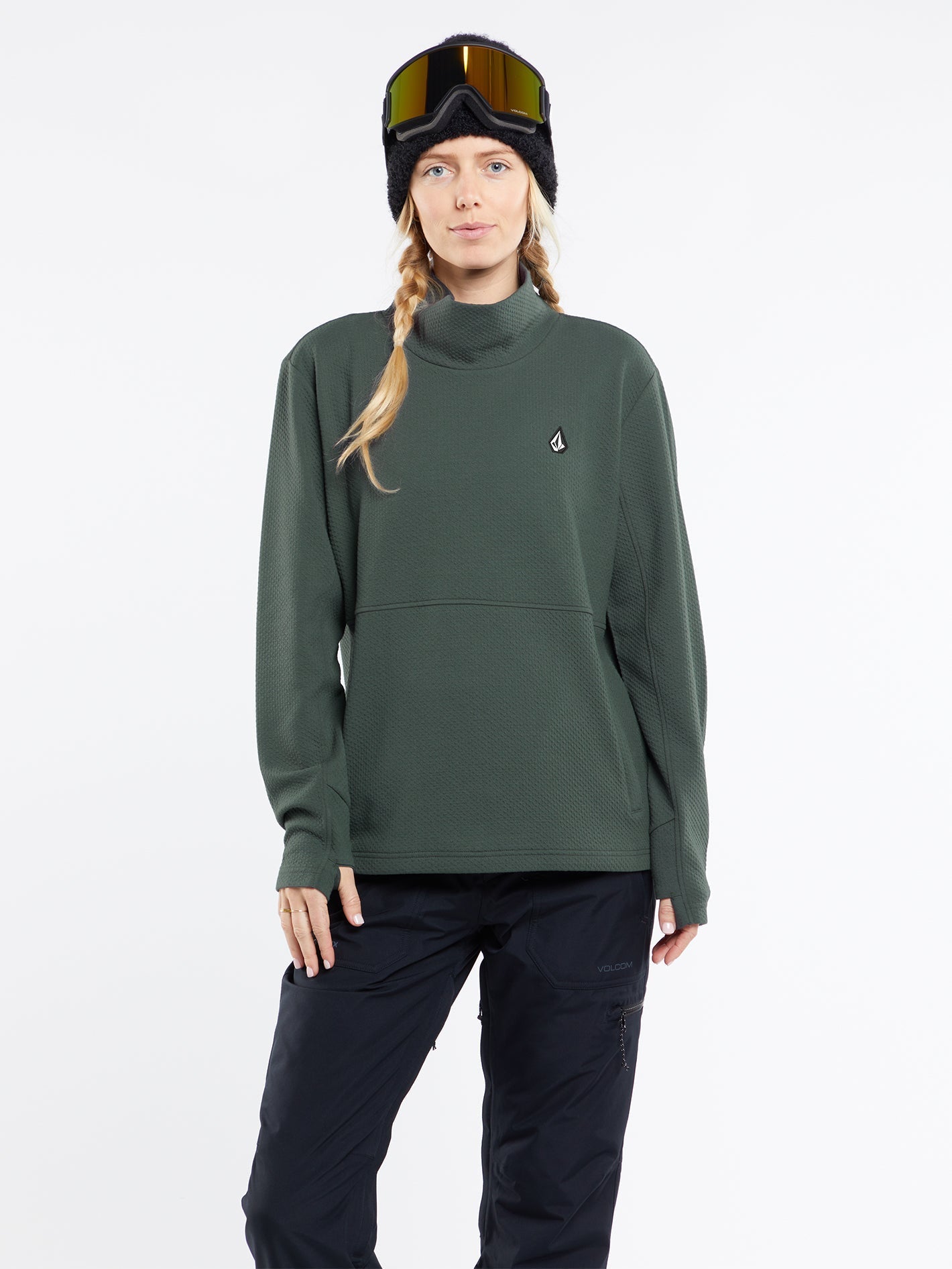 Technical Sweatshirt - EUCALYPTUS