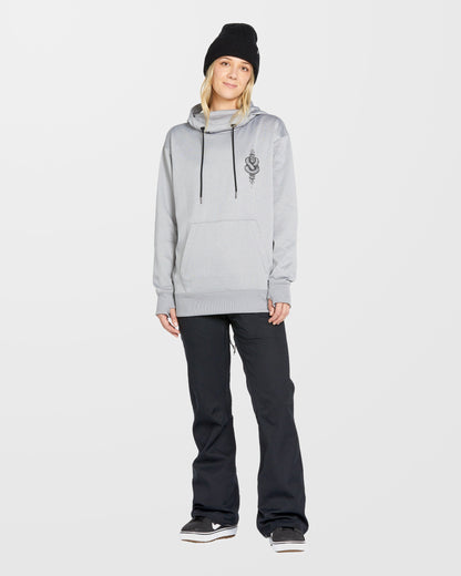 Riding Hydro Hoodie - Heather Grey