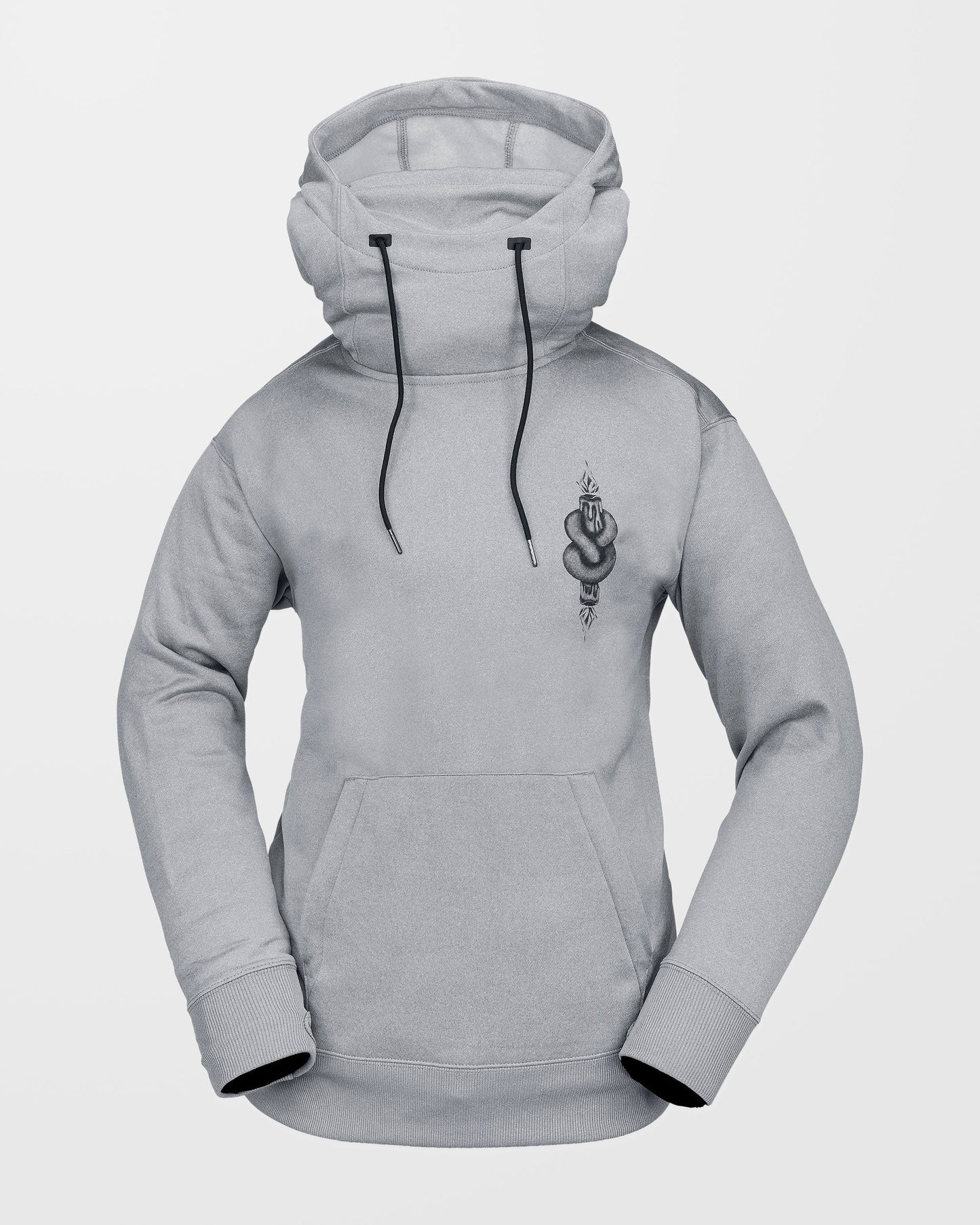 Riding Hydro Hoodie - Heather Grey