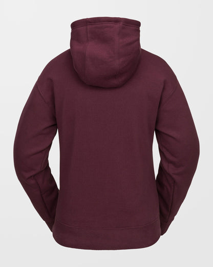 Costus Fleece Hoodie - Burgundy