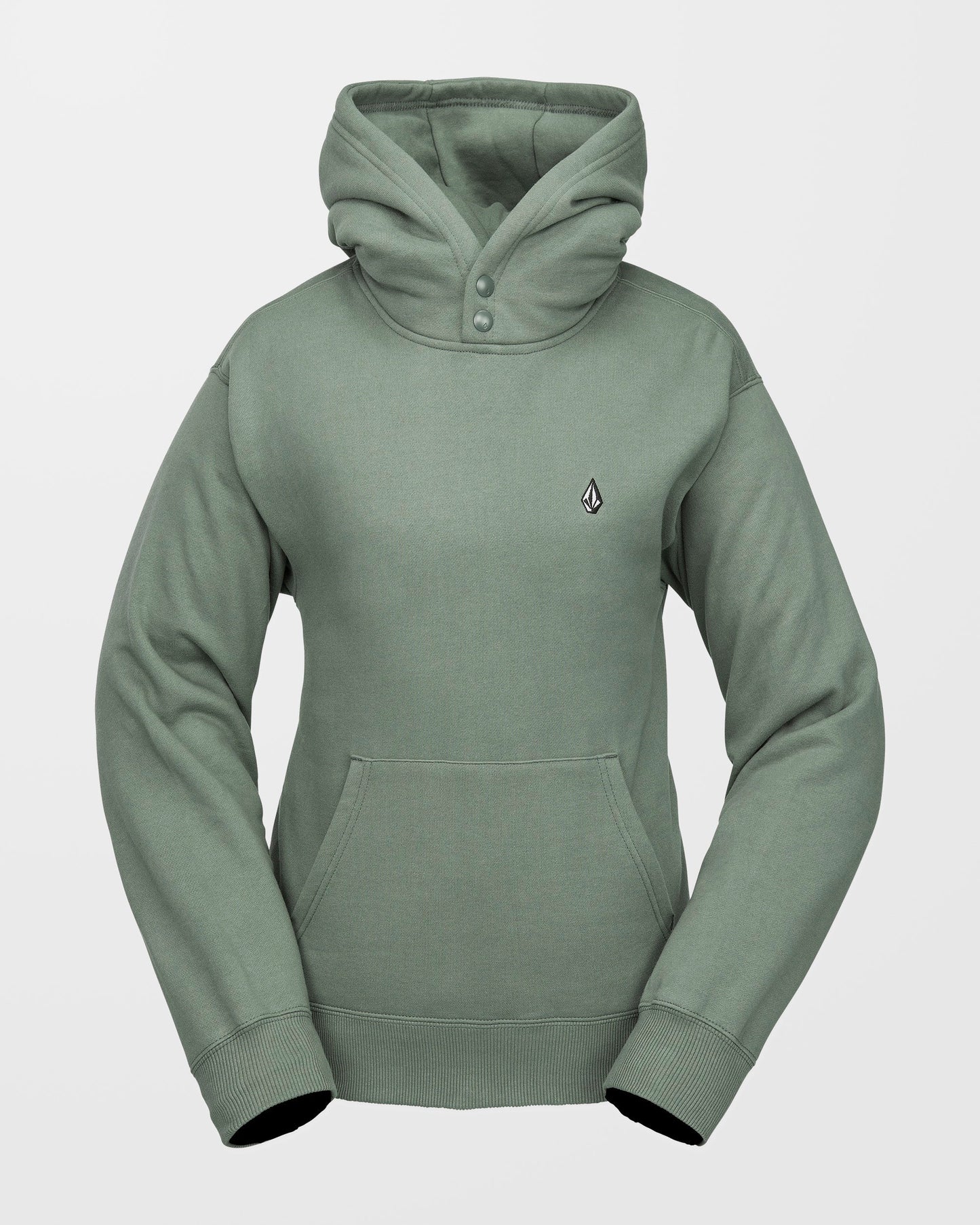 Costus Fleece Hoodie - Lichen Green