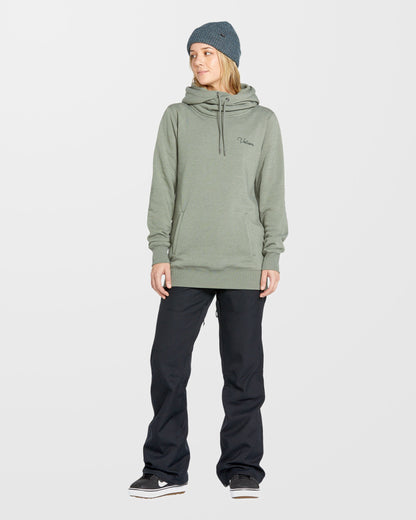 Tower Fleece Hoodie - Lichen Green