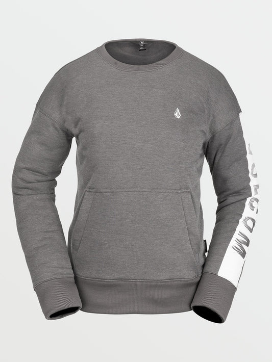 Polartec Crew Fleece - HEATHER GREY