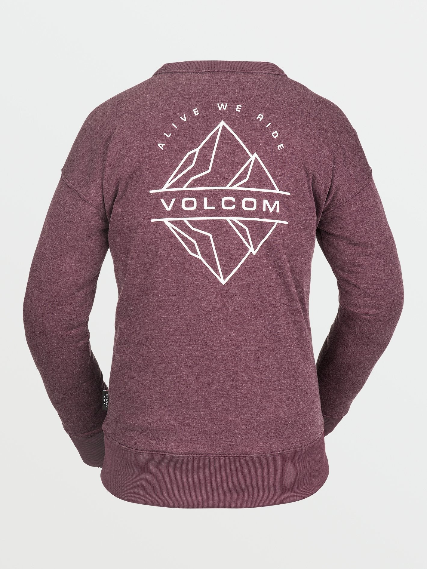 Polartec Crew Fleece - MERLOT