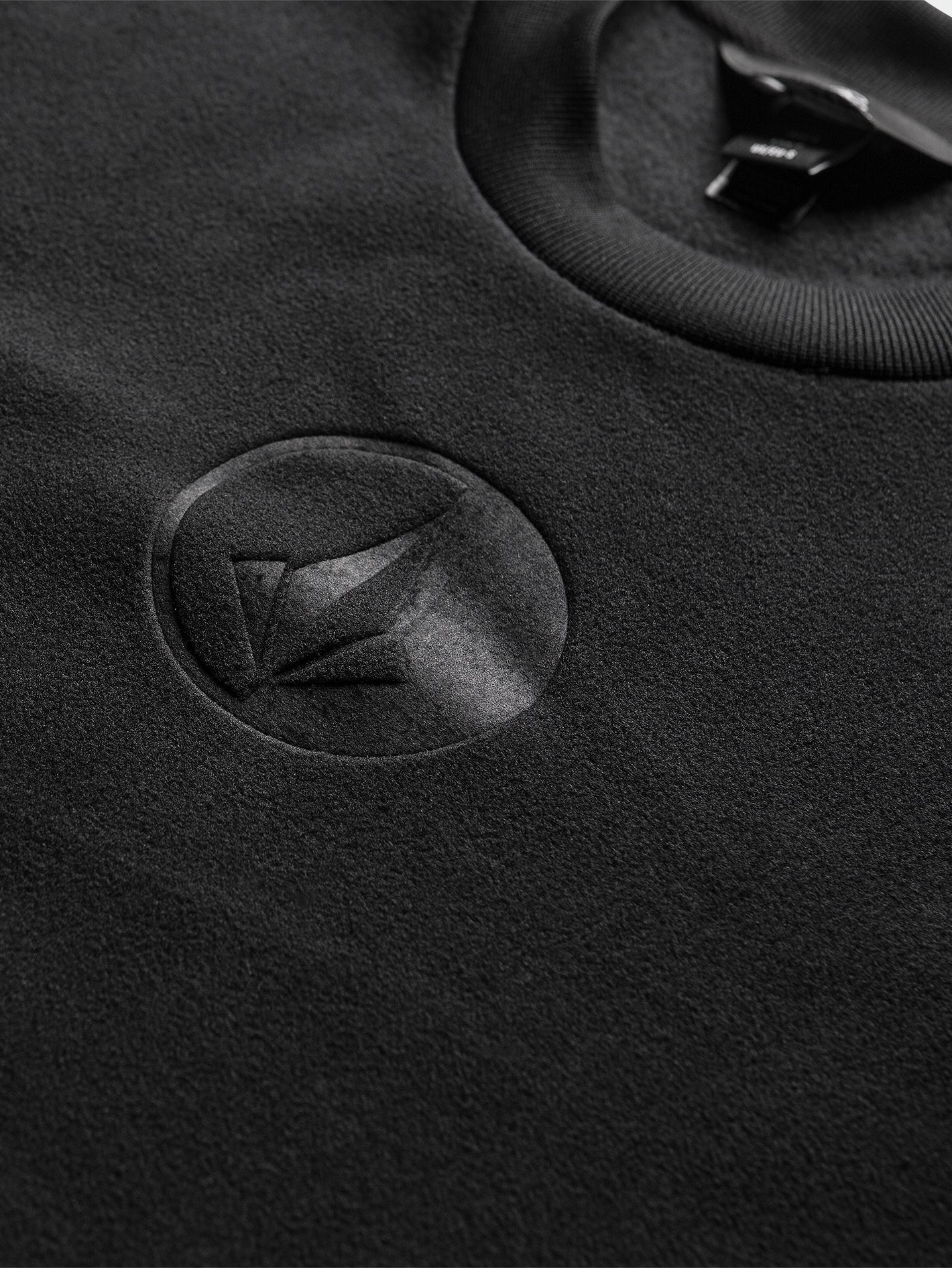 Polar Fleece Sweatshirt - Black