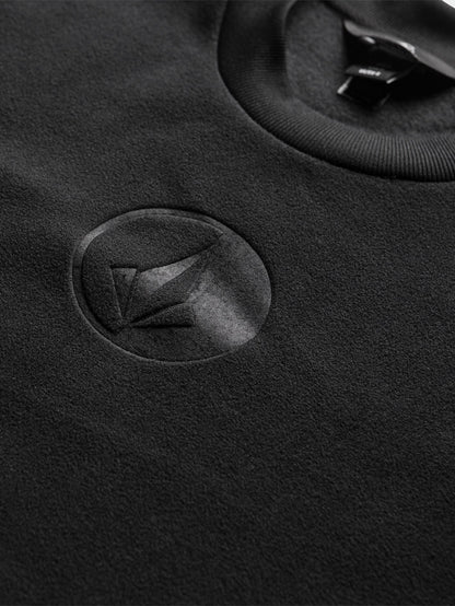 Polar Fleece Sweatshirt - Black