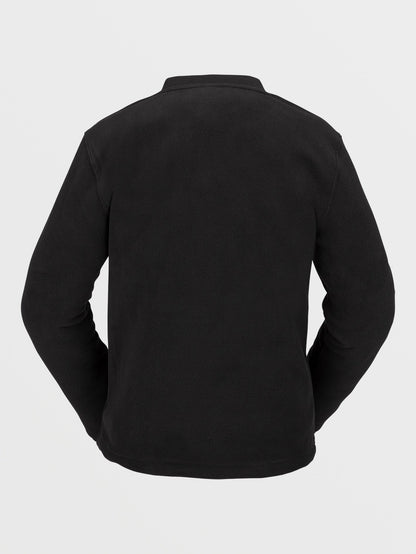Polar Fleece Sweatshirt - BLACK